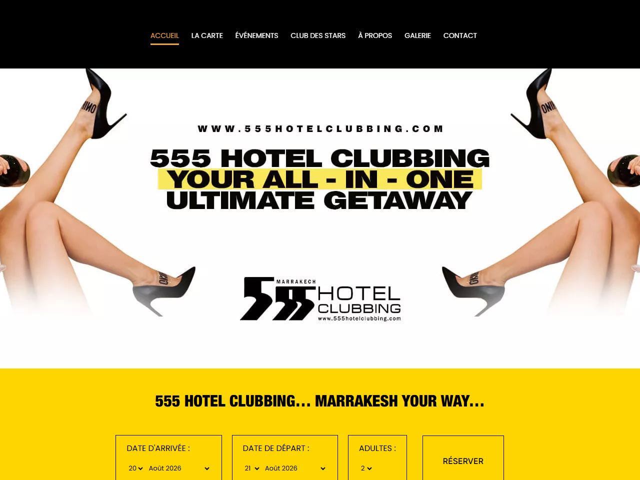 555 Tanger website