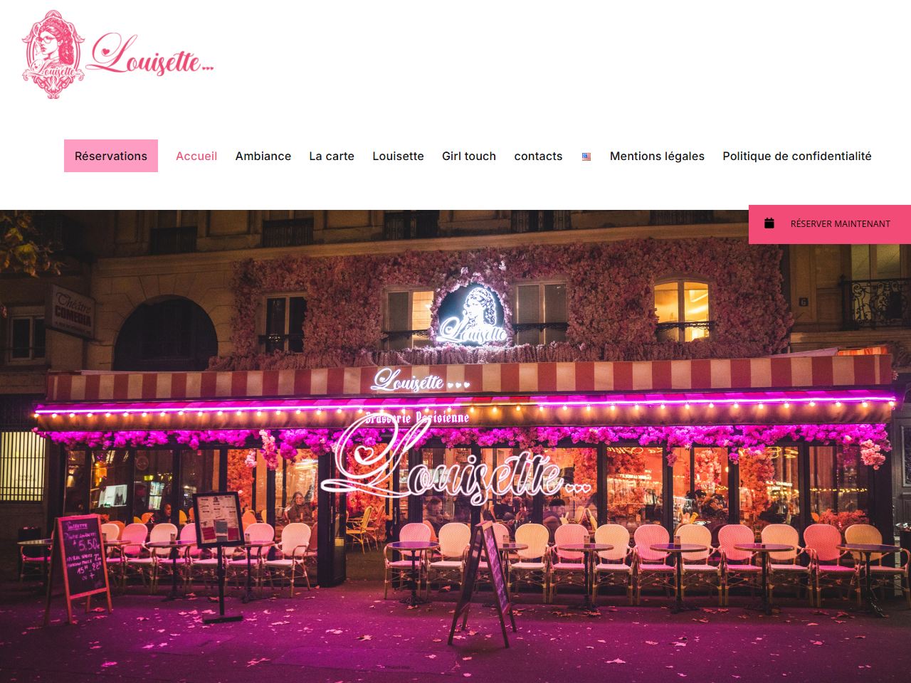 Louisette Paris website
