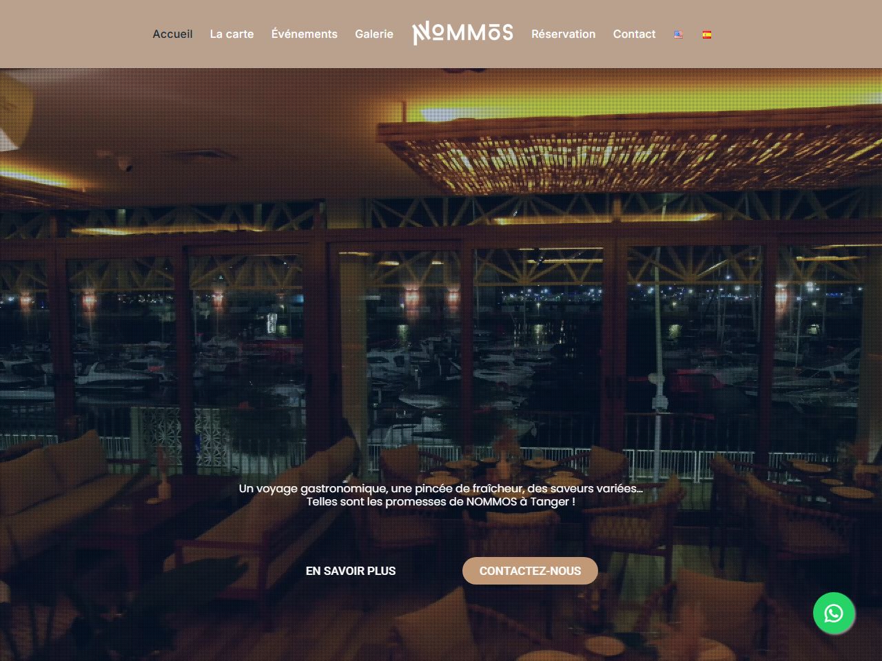 Nommos Tanger website